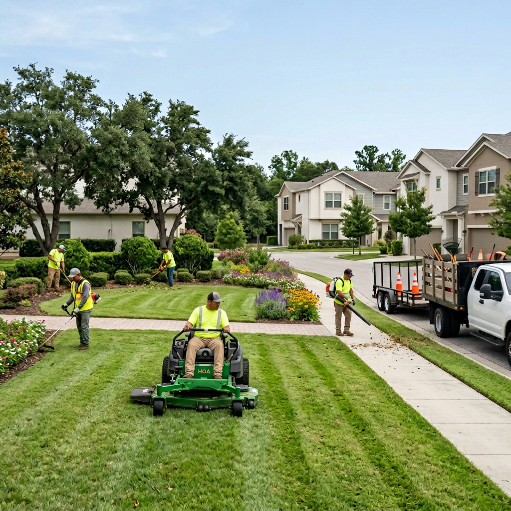 Grounds Maintenance Lawn Care